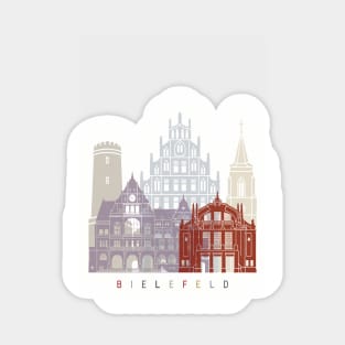 Bielefeld skyline poster Sticker